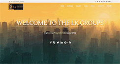 Desktop Screenshot of lkgroups.com